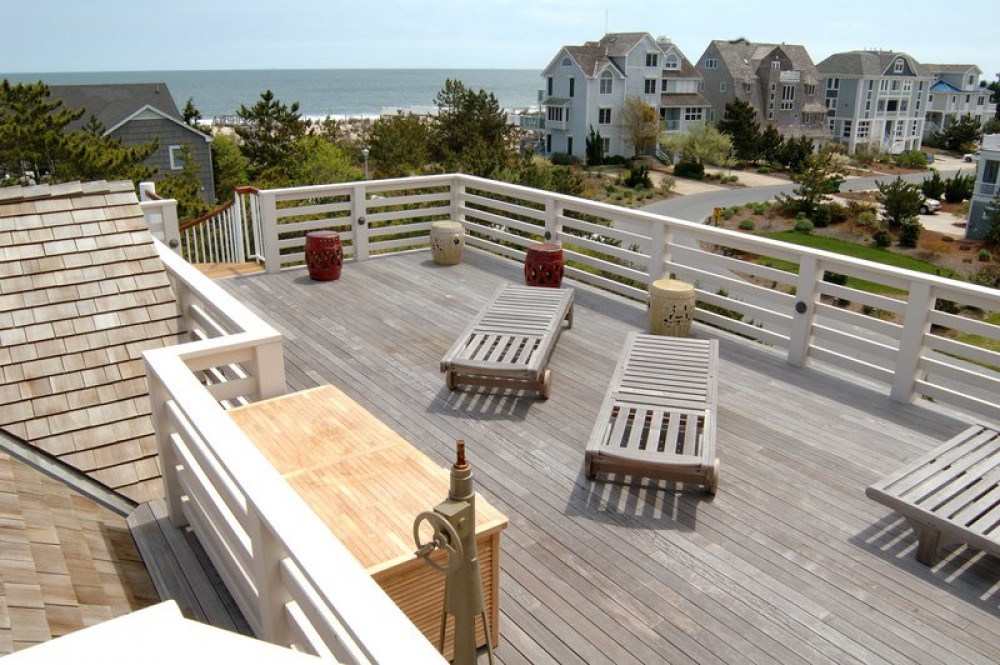 Photo By Boardwalk Builders. Decks & Deck Rails