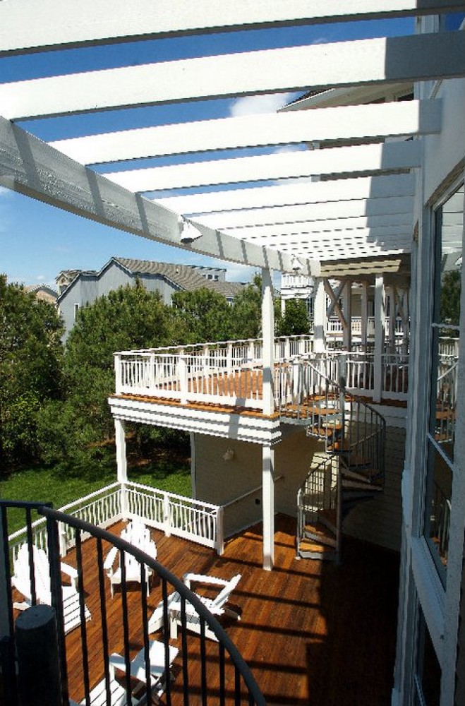 Photo By Boardwalk Builders. Decks & Deck Rails