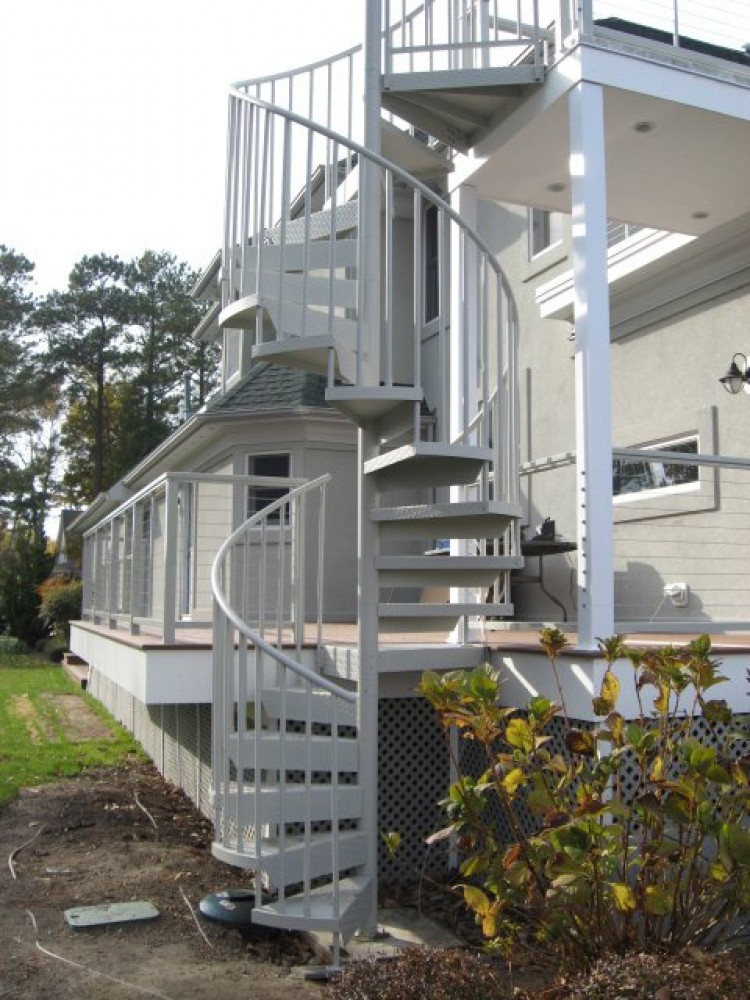 Photo By Boardwalk Builders. Decks & Deck Rails