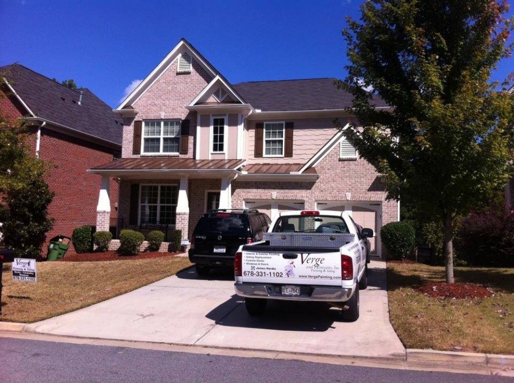 Photo By Verge Painting & Siding. Exterior Painting