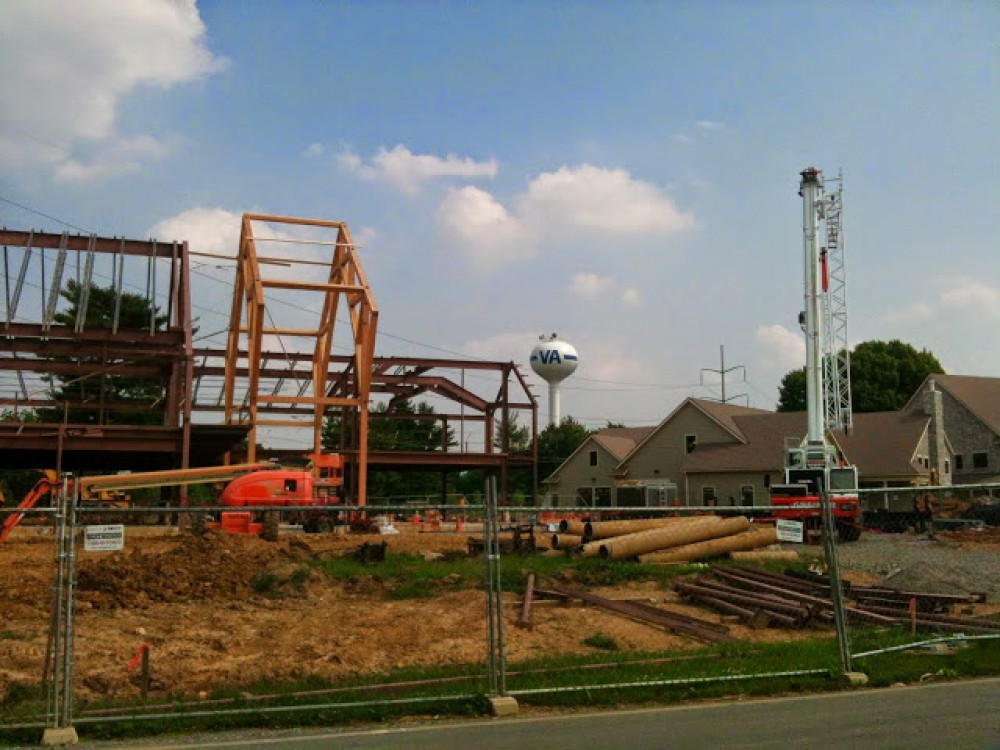 Photo By Lancaster County Timber Frames, Inc.. Lebanon VA Behavioral Health Building