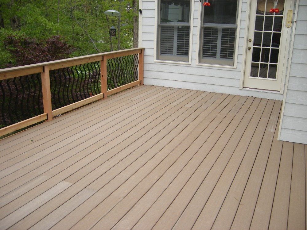 Photo By Verge Painting & Siding. Decks