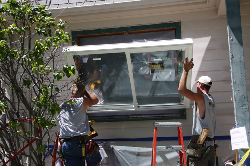 Photo By AHT Wisconsin Windows.  Madison Replacement Window Installation Project
