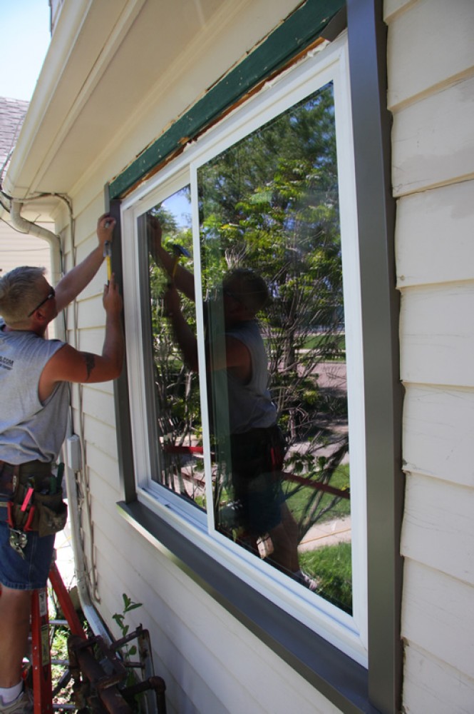 Photo By AHT Wisconsin Windows.  Madison Replacement Window Installation Project