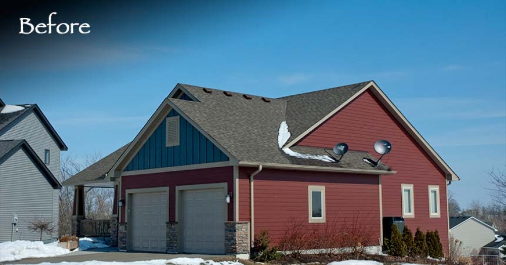 Photo By Bridgewater Construction LLC. Private In-Law Apartment Above Garage