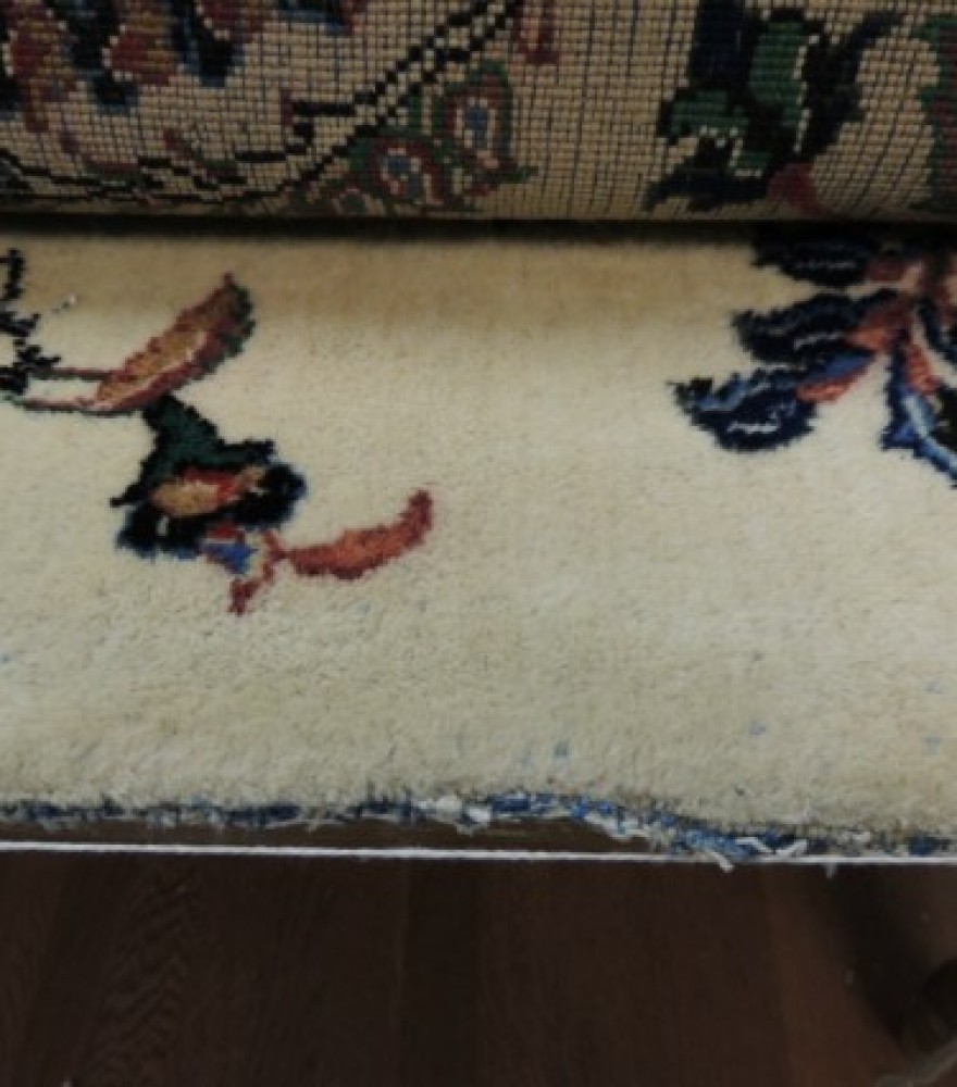 Photo By Bedrosian Rugs. Rug Repairing