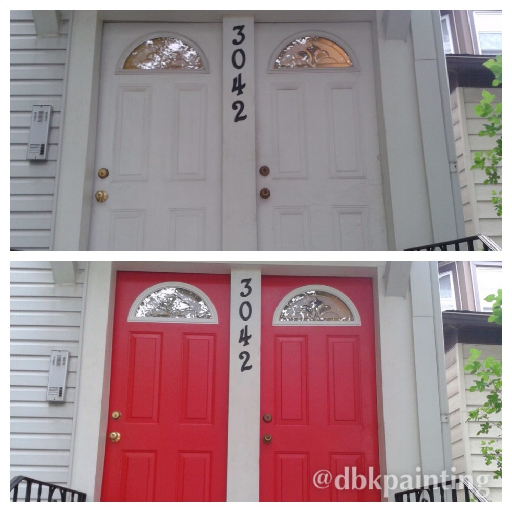 Photo By DBK Painting LLC. Exterior Before & After