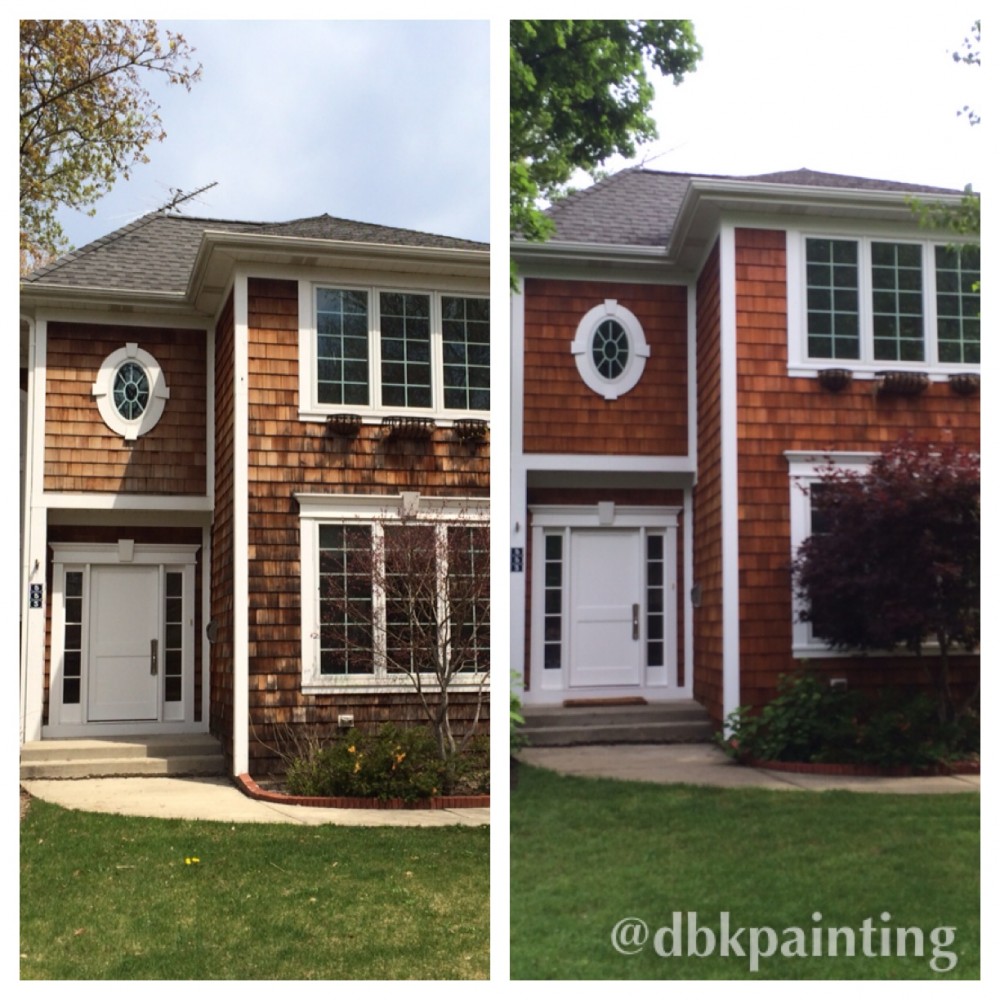 Photo By DBK Painting LLC. Exterior Before & After