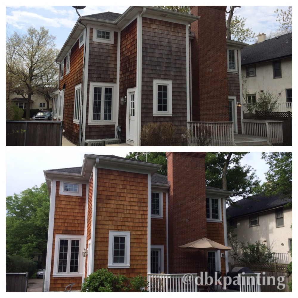 Photo By DBK Painting LLC. Exterior Before & After