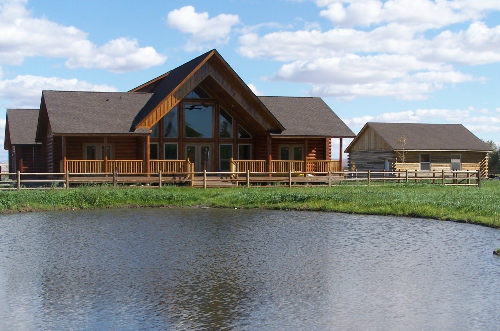 Photo By Wilderness Falls Building LLC. Gorgeous Log Home