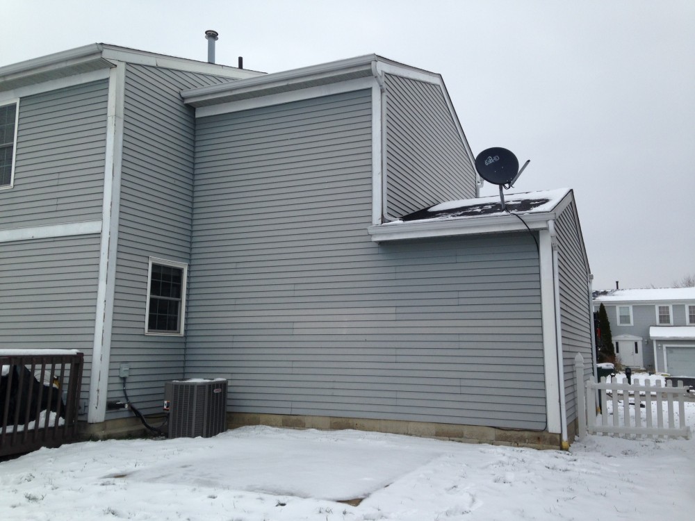 Photo By Ohio Exteriors. Coventry Siding With New Gutters In Hilliard