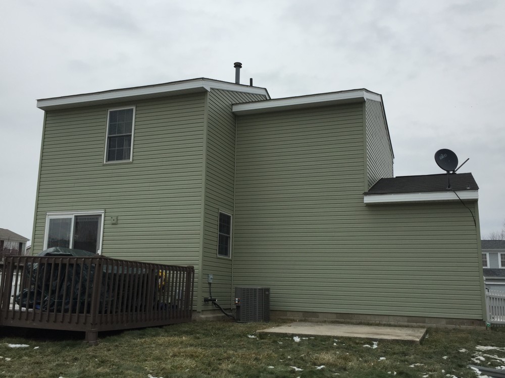 Photo By Ohio Exteriors. Coventry Siding With New Gutters In Hilliard