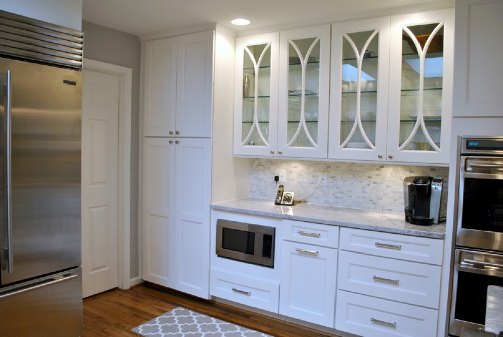 Photo By Lensis Builders Inc. White Kitchen Remodel In McLean, VA