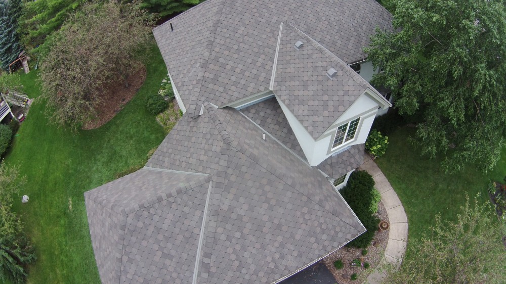 Photo By Storm Group Roofing, LLC. GAF Designers Series Shingles "Sienna" Color "Aged Oak"