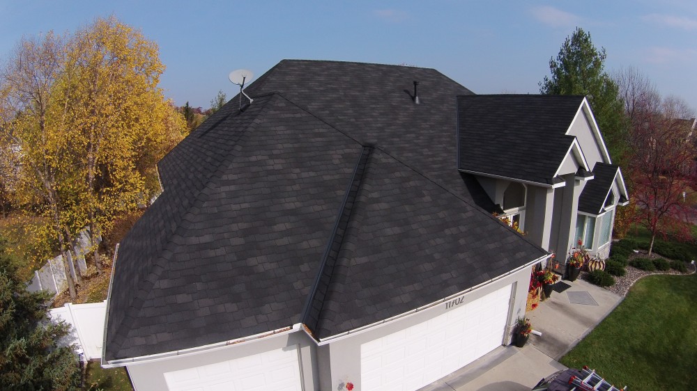 Photo By Storm Group Roofing, LLC. Gorgeous GAF "Designers Collection" Shingles, "Woodland"color: Canterbury Black"