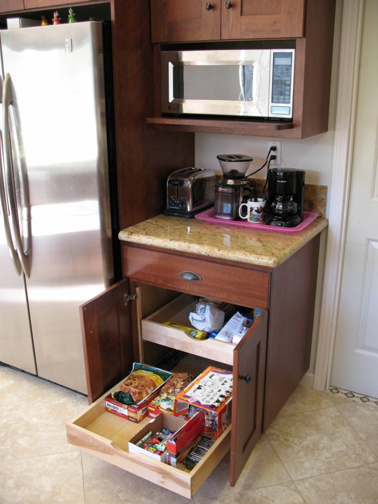 Photo By The Kitchen Crafter. Remodel Adds Pantry & Wall Ovens
