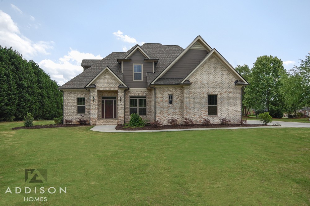 Photo By Addison Homes. Energy-Efficient Brick Home In Greer SC