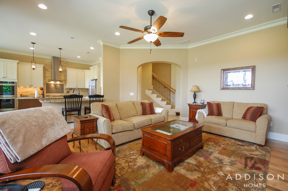 Photo By Addison Homes. Energy-Efficient Brick Home In Greer SC