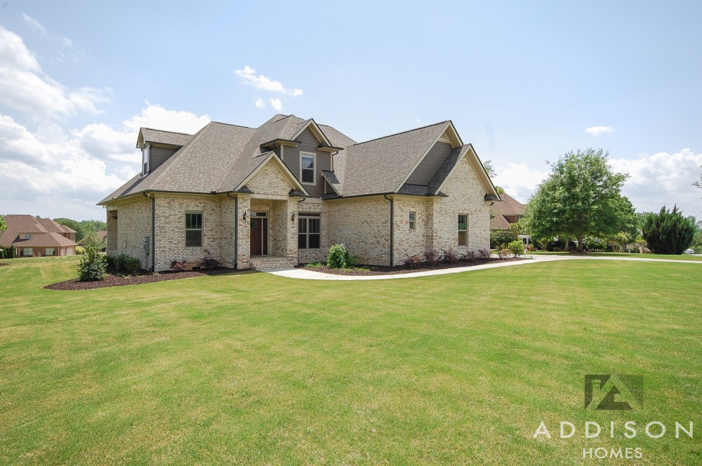 Photo By Addison Homes. Energy-Efficient Brick Home In Greer SC