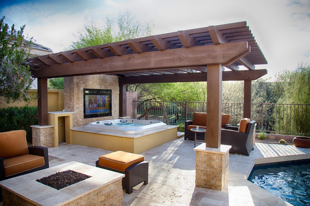 Photo By Imagine Backyard Living. Backyard Spas