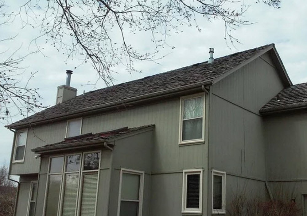 Photo By Integrity Roofing, Siding, Gutters & Windows. Overland Park, KS Wood Shake Re-Roof