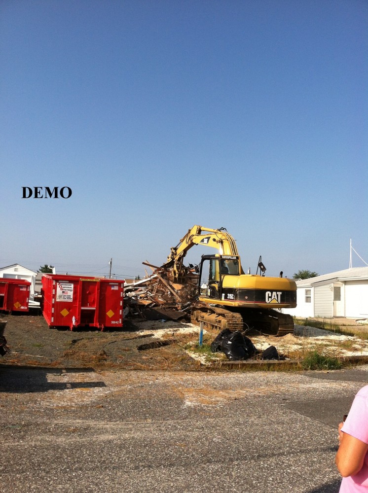 Photo By Amiano & Son Construction. Shore Home Rebuild