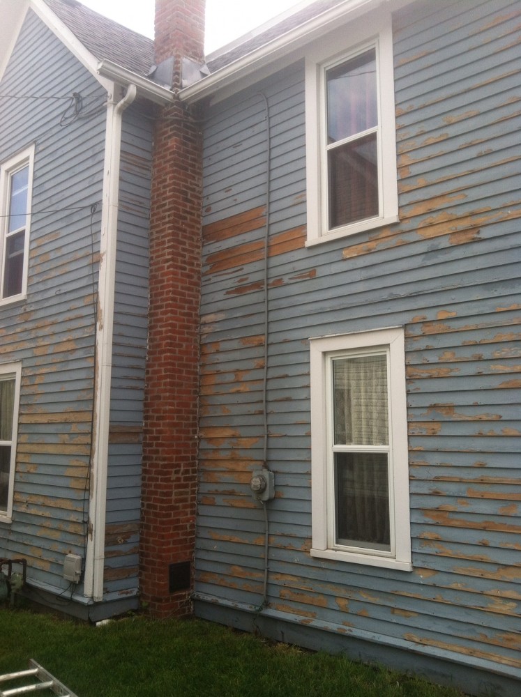 Photo By Ohio Exteriors. Alside Odyssey 4" Dbl Siding In Harbor Blue