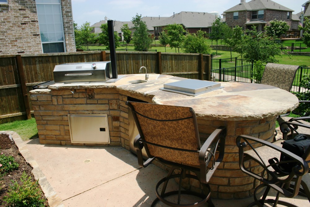 Photo By Gold Medal Pools & Outdoor Living. Outdoor Kitchens