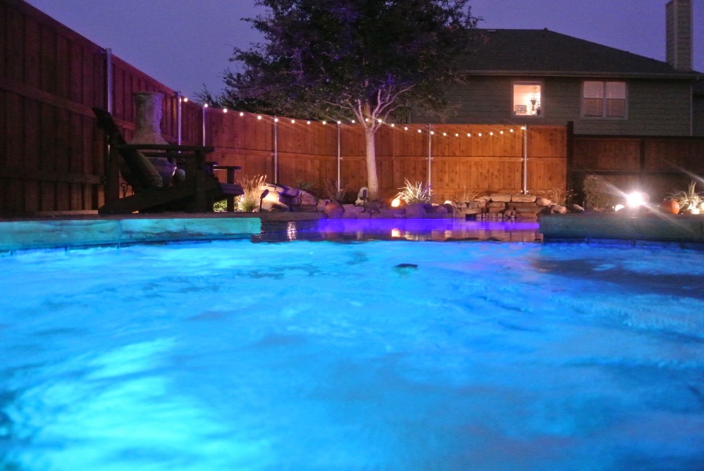 Photo By Gold Medal Pools & Outdoor Living. Pool Lights