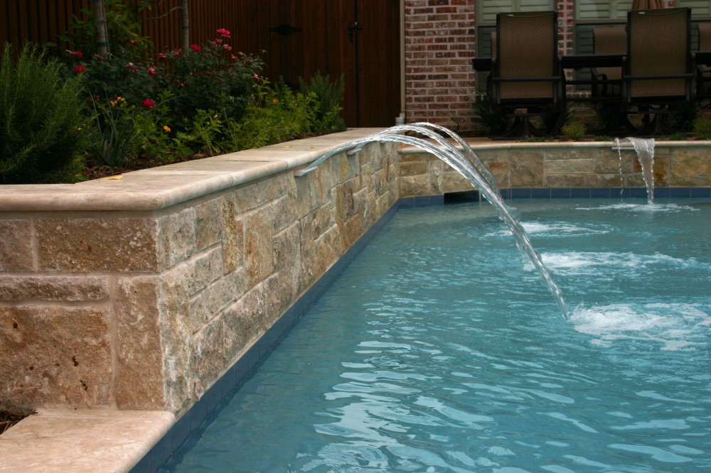 Photo By Gold Medal Pools & Outdoor Living. Water Features