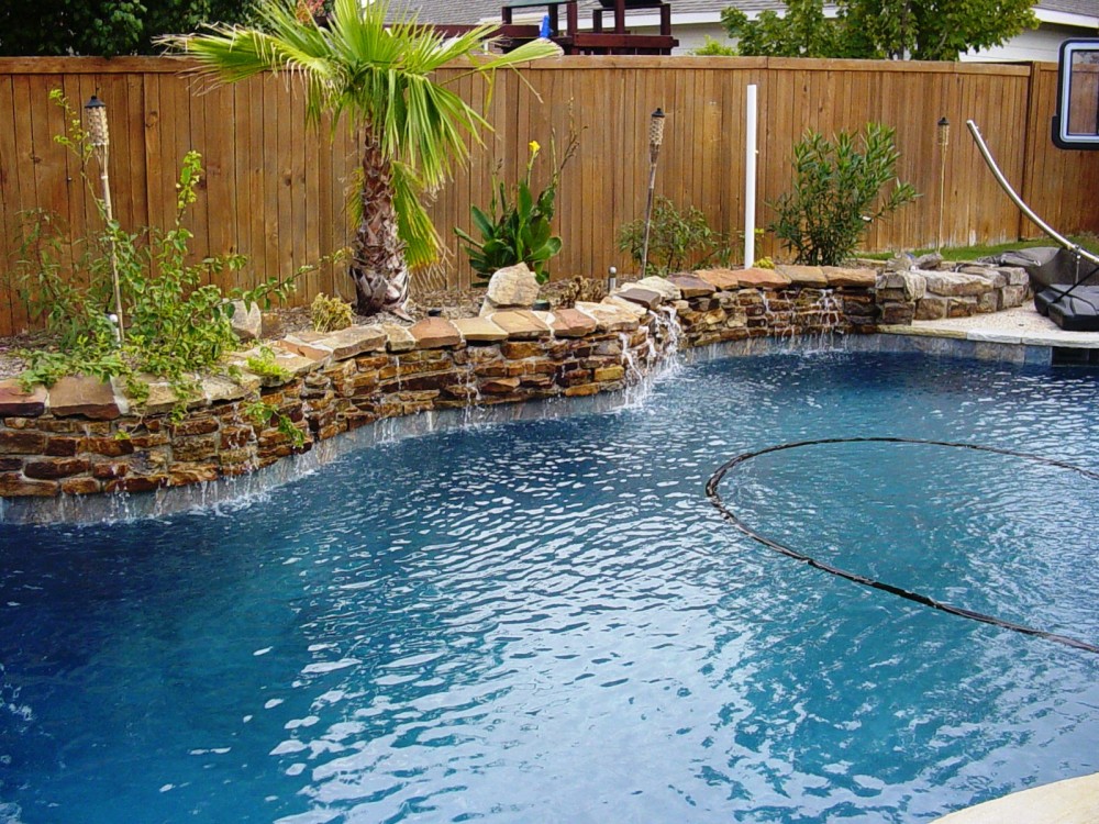 Photo By Gold Medal Pools & Outdoor Living. Water Features