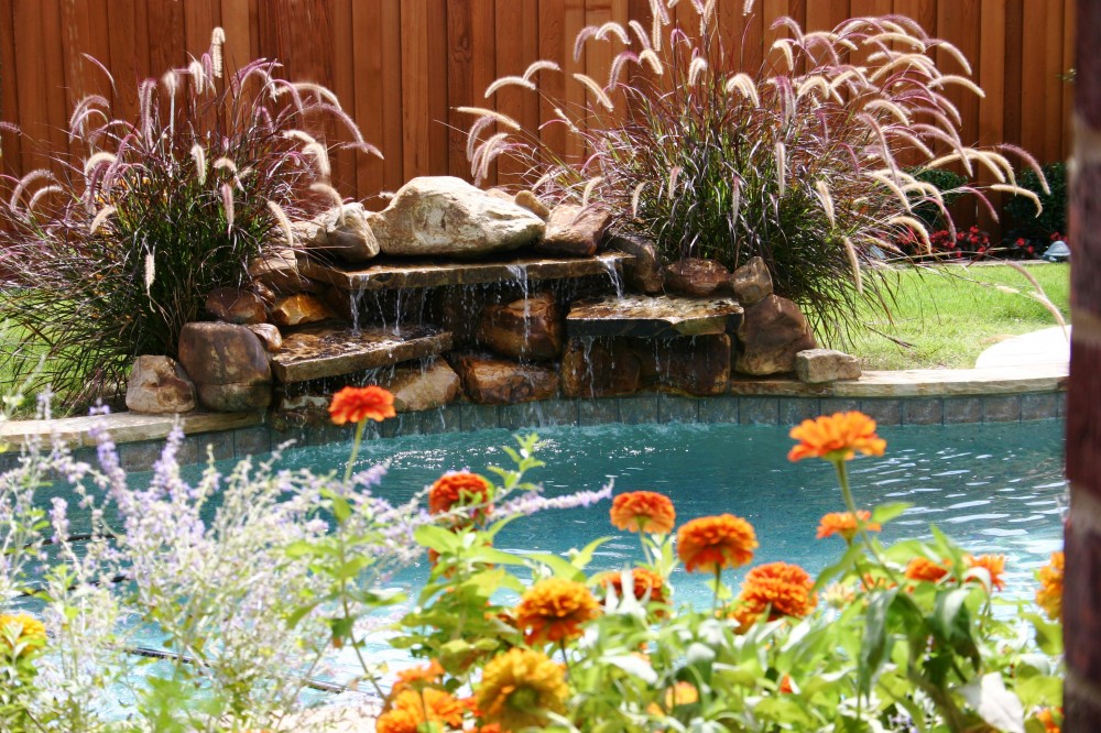 Photo By Gold Medal Pools & Outdoor Living. Water Features