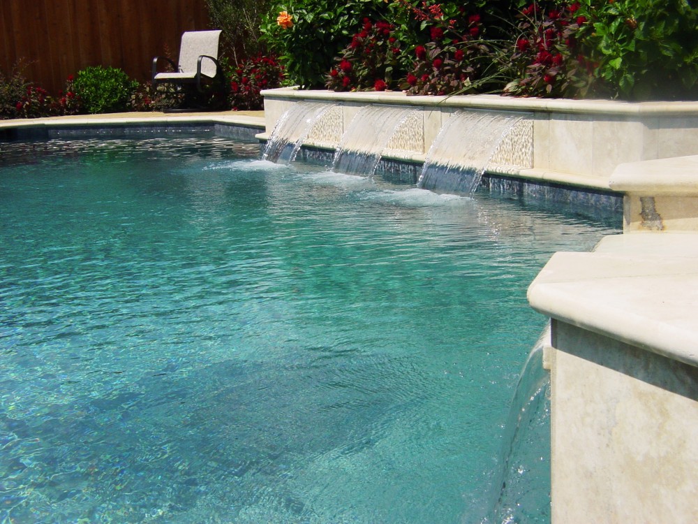 Photo By Gold Medal Pools & Outdoor Living. Water Features