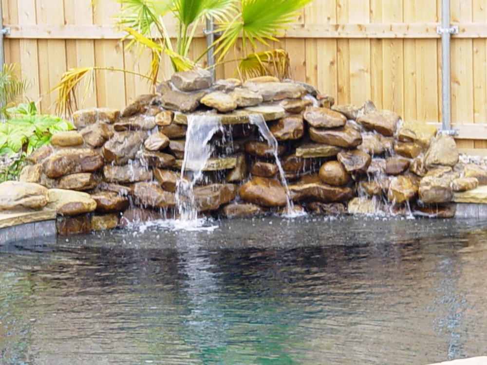 Photo By Gold Medal Pools & Outdoor Living. Water Features