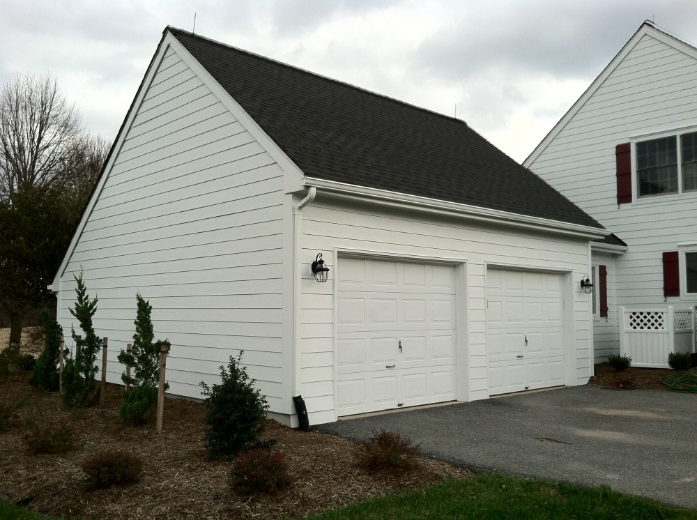 Photo By Custom Concepts Construction. James Hardie Arctic White Lap Siding