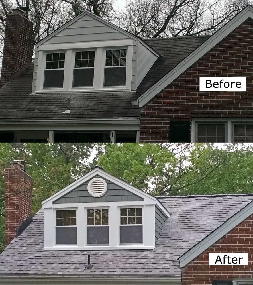 Photo By Crystal Exteriors LLC. Dormer Make Over