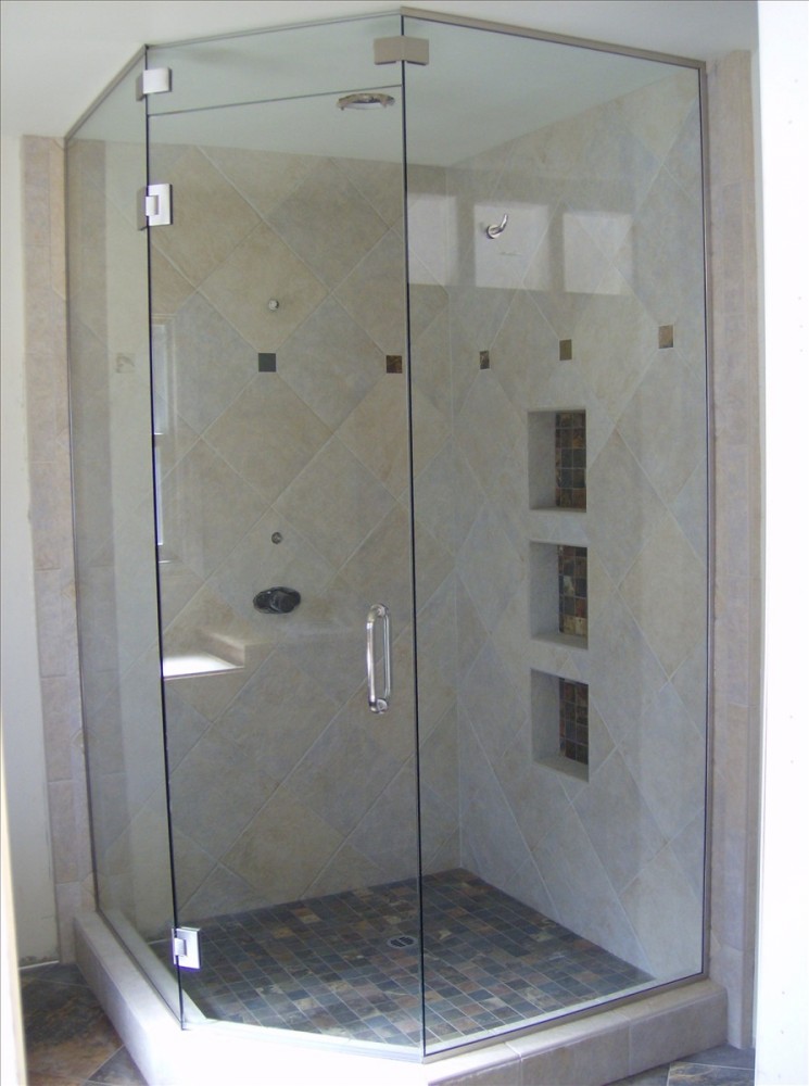 Photo By Best Value Glass, Inc.. Custom Shower Enclosures