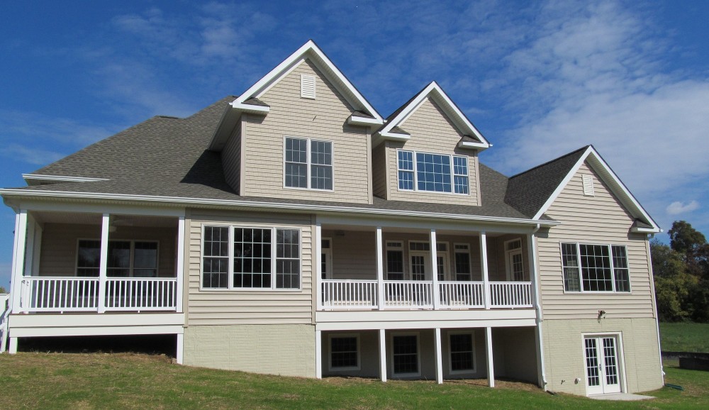 Photo By Homeland Builders LLC. Custom Home Project Springer Residence, Lothian
