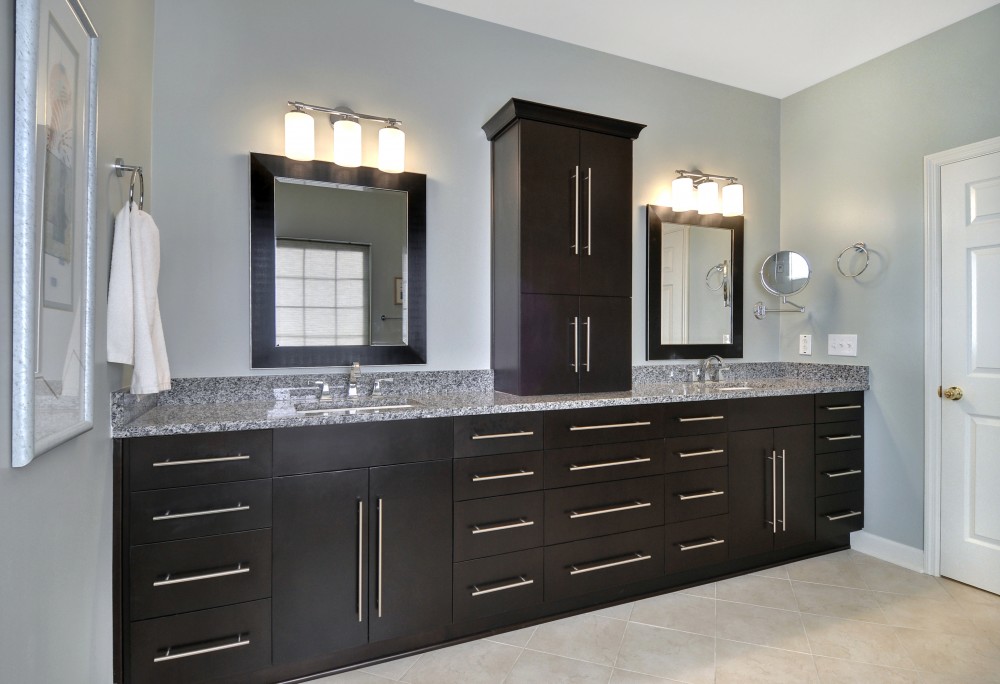 Photo By Strock Enterprises Design & Remodel. Master Bath