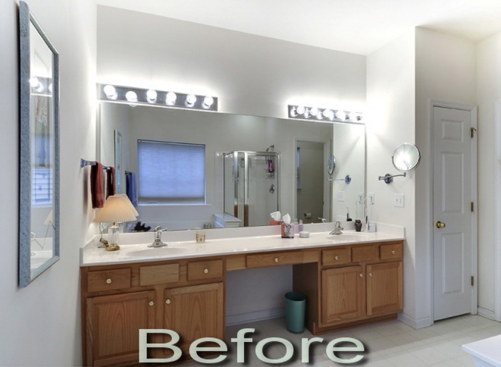 Photo By Strock Enterprises Design & Remodel. Master Bath