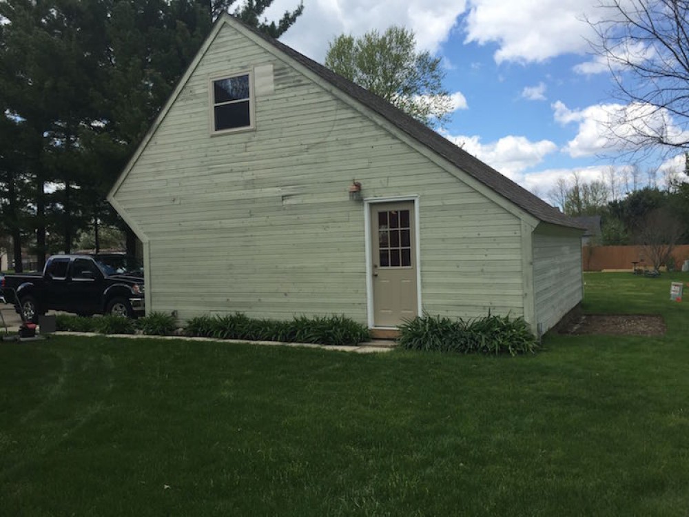 Photo By Ohio Exteriors. Garage With James Hardie Siding