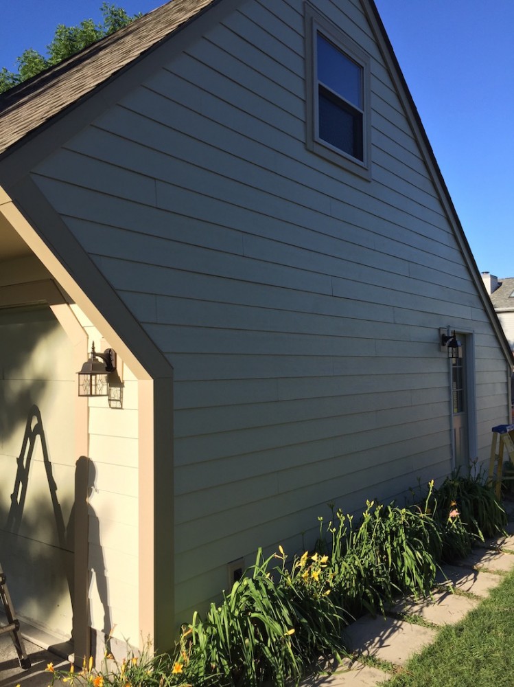 Photo By Ohio Exteriors. Garage With James Hardie Siding