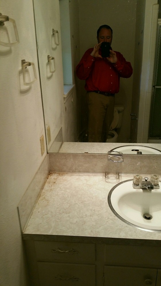 Photo By Ashley's Building And Construction, LLC. North Bossier Bathroom Gets New Life