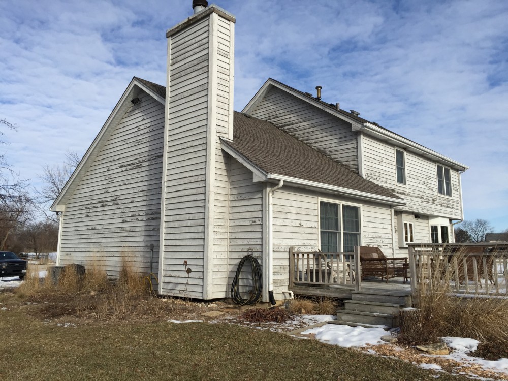 Photo By Erdmann Exterior Designs Ltd.. James Hardie Siding Project: Elgin, IL 