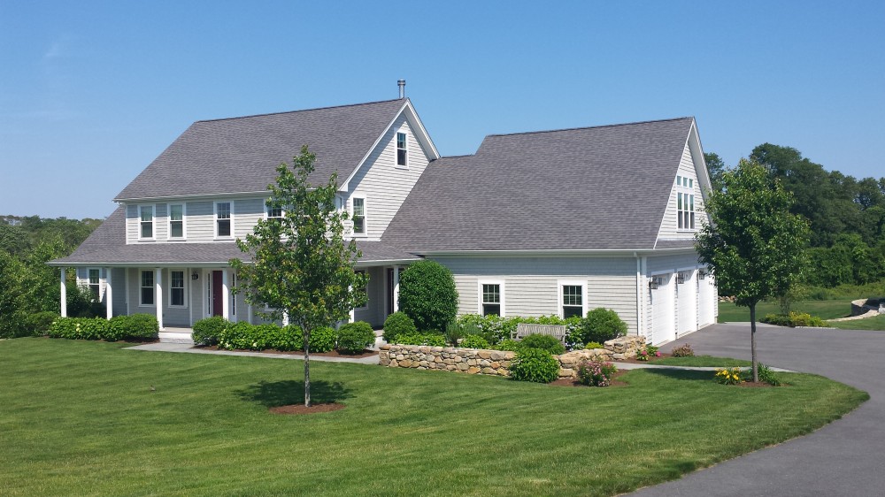 Photo By Care Free Homes Inc.. Custom Built Colonial With Farmer's Porch In South Dartmouth, MA