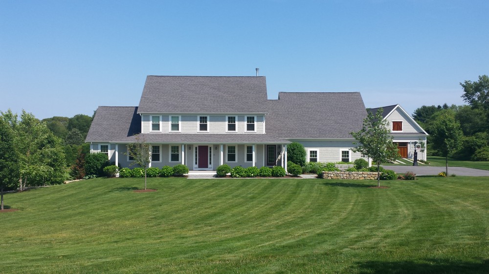 Photo By Care Free Homes Inc.. Custom Built Colonial With Farmer's Porch In South Dartmouth, MA