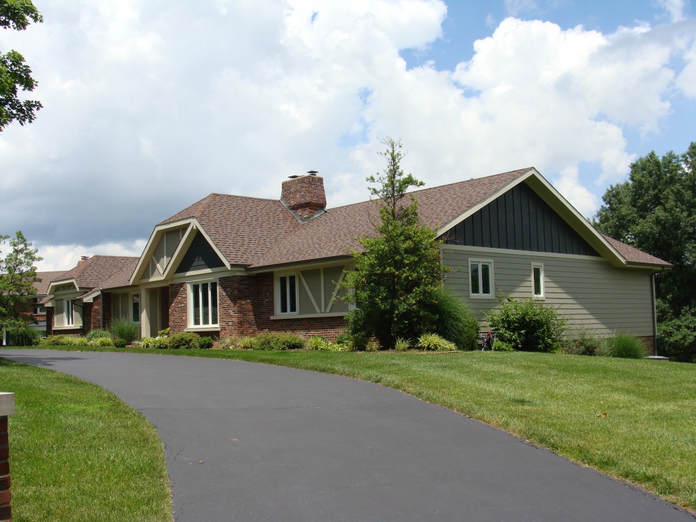 Photo By STL Siding Pros. Monterey Taupe James Hardie Siding