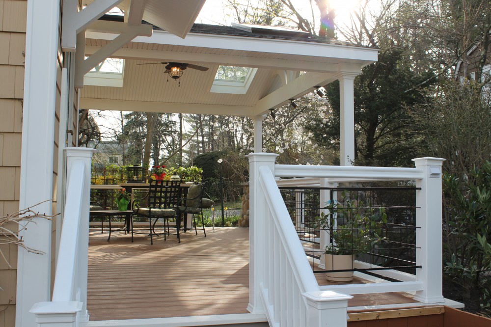 Photo By Double D Contractors, Inc.. Port Washington Deck