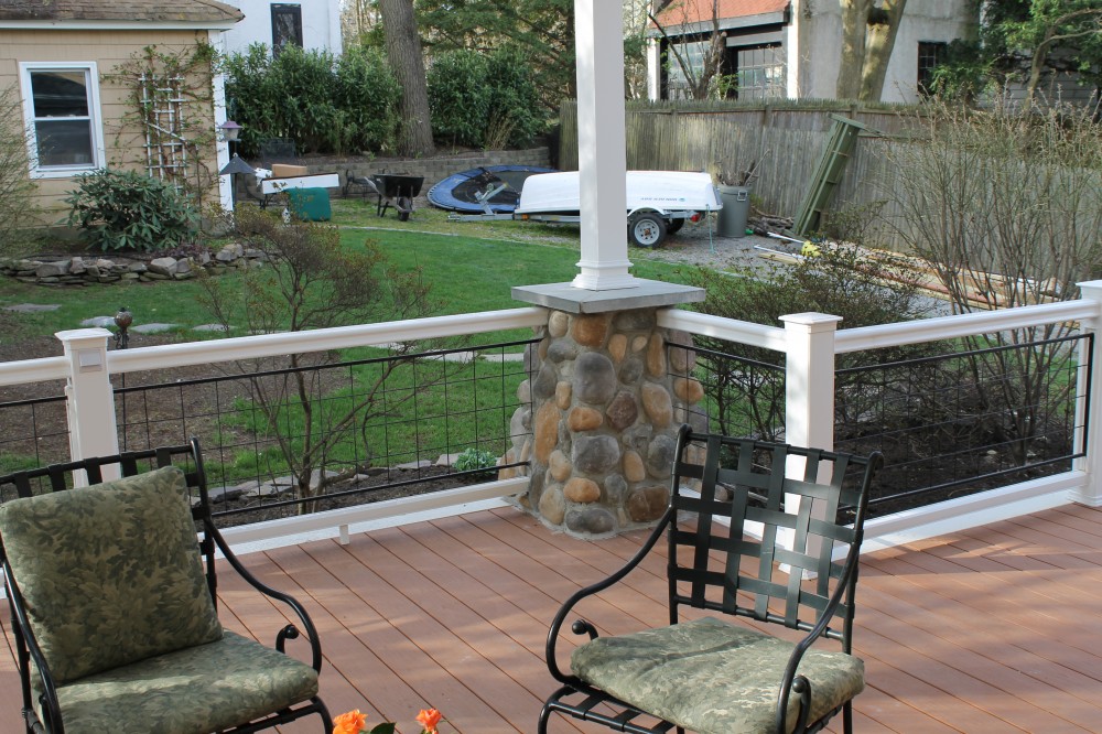 Photo By Double D Contractors, Inc.. Port Washington Deck