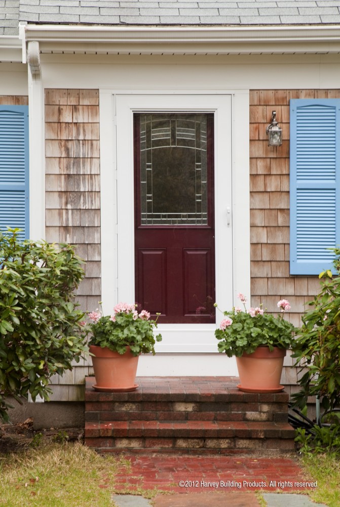 Photo By Harvey Building Products. Patio, Entry, Storm